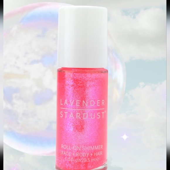 🌟💙STRAWBERRY Lavender Stardust Roll-On Shimmer NWT - Picture 1 of 8
